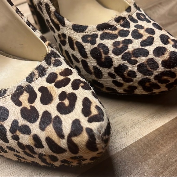 KELSI by Kelsi Dagger Brette Leopard Print Platform Pump size 7.5 - Picture 8 of 9